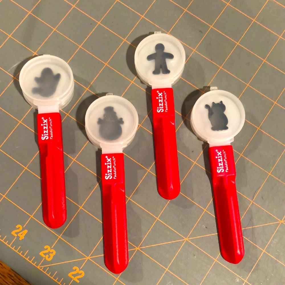 Sizzix Paddlepunch Positionable Hand Punch dies